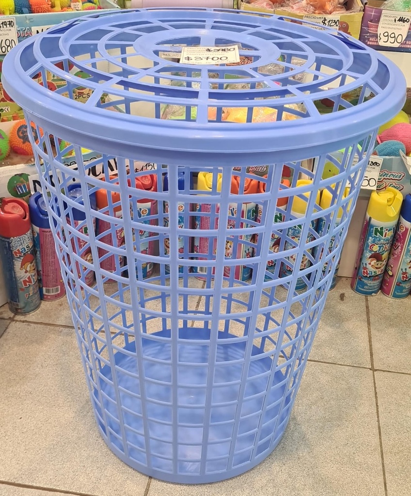 Cesto Ropa Redondo Mediano